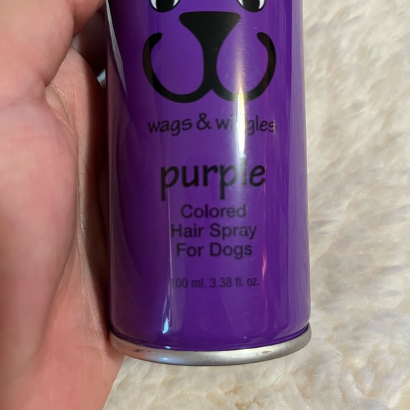 Purple Colored Hair Spray for Dogs - Picture 2 of 5